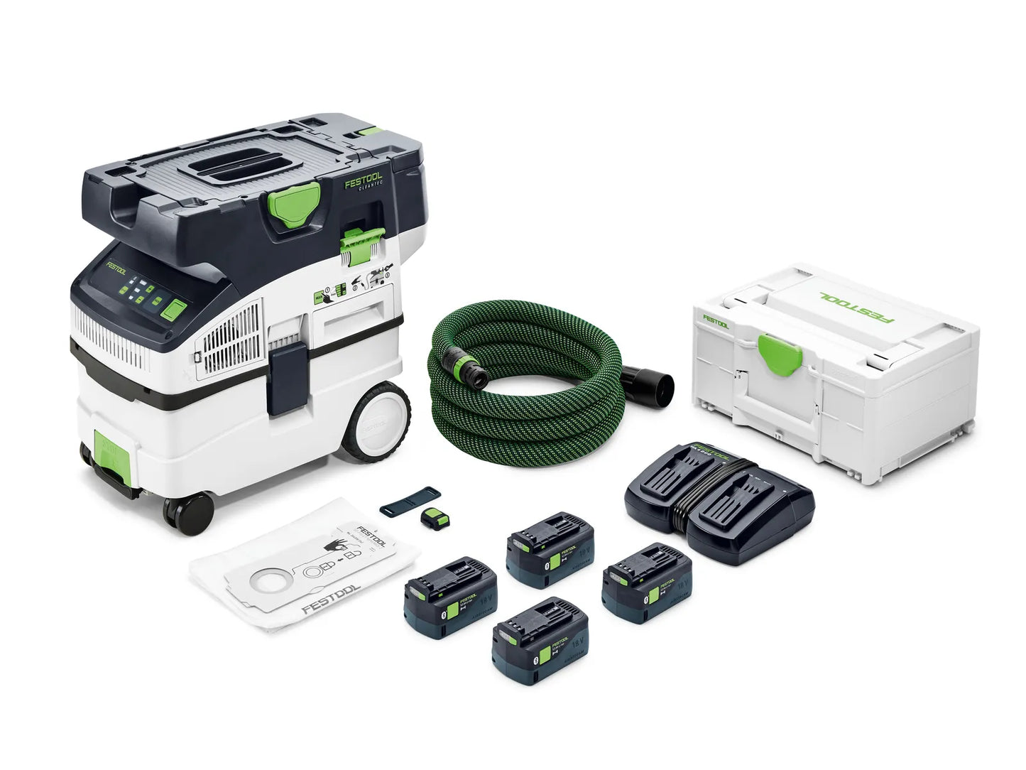Cordless vacuum cleaner Festool CLEANTEC CTLC MIDI; 18V