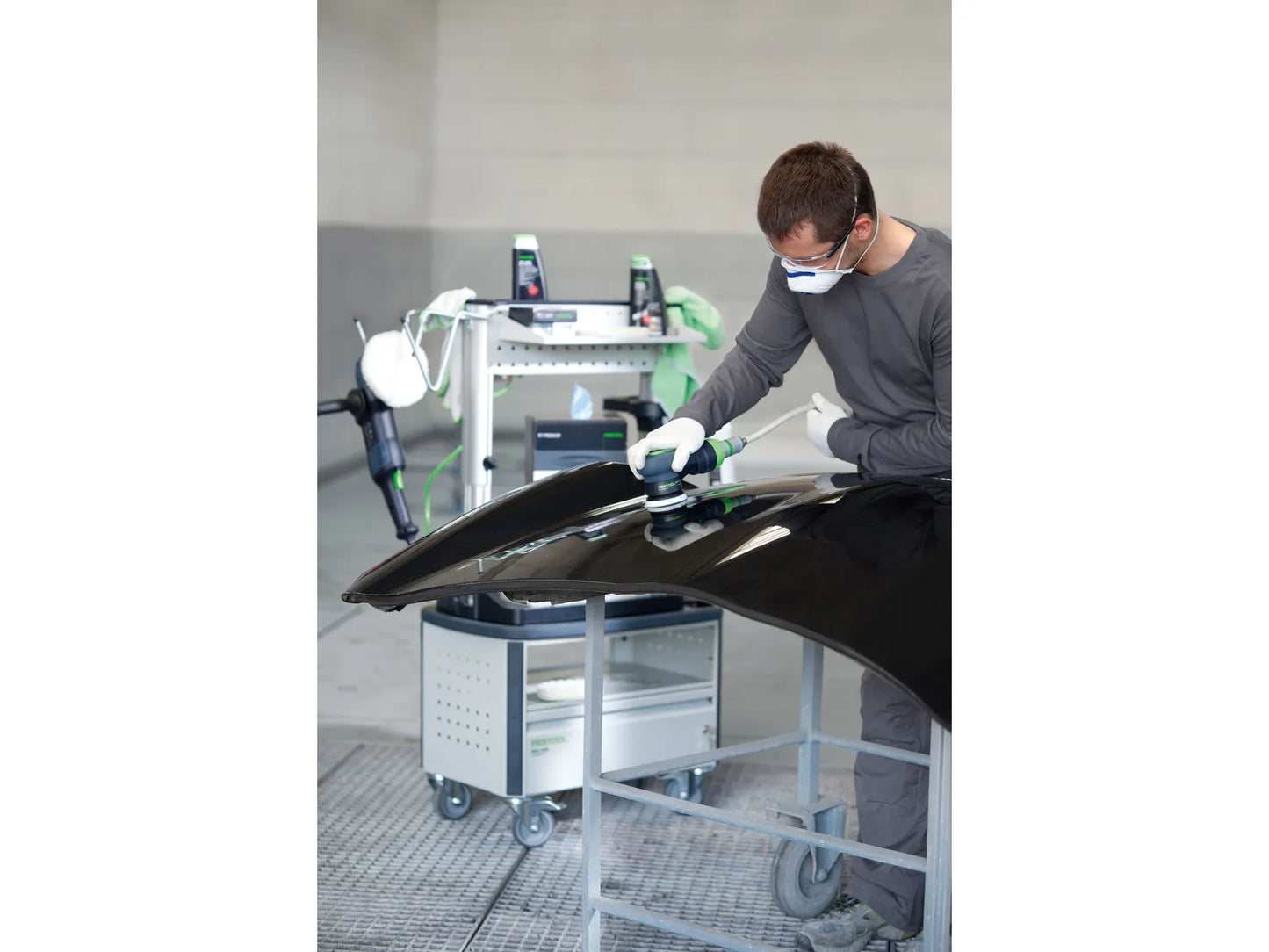 Compressed air eccentric sander LEX 3 77/2,5