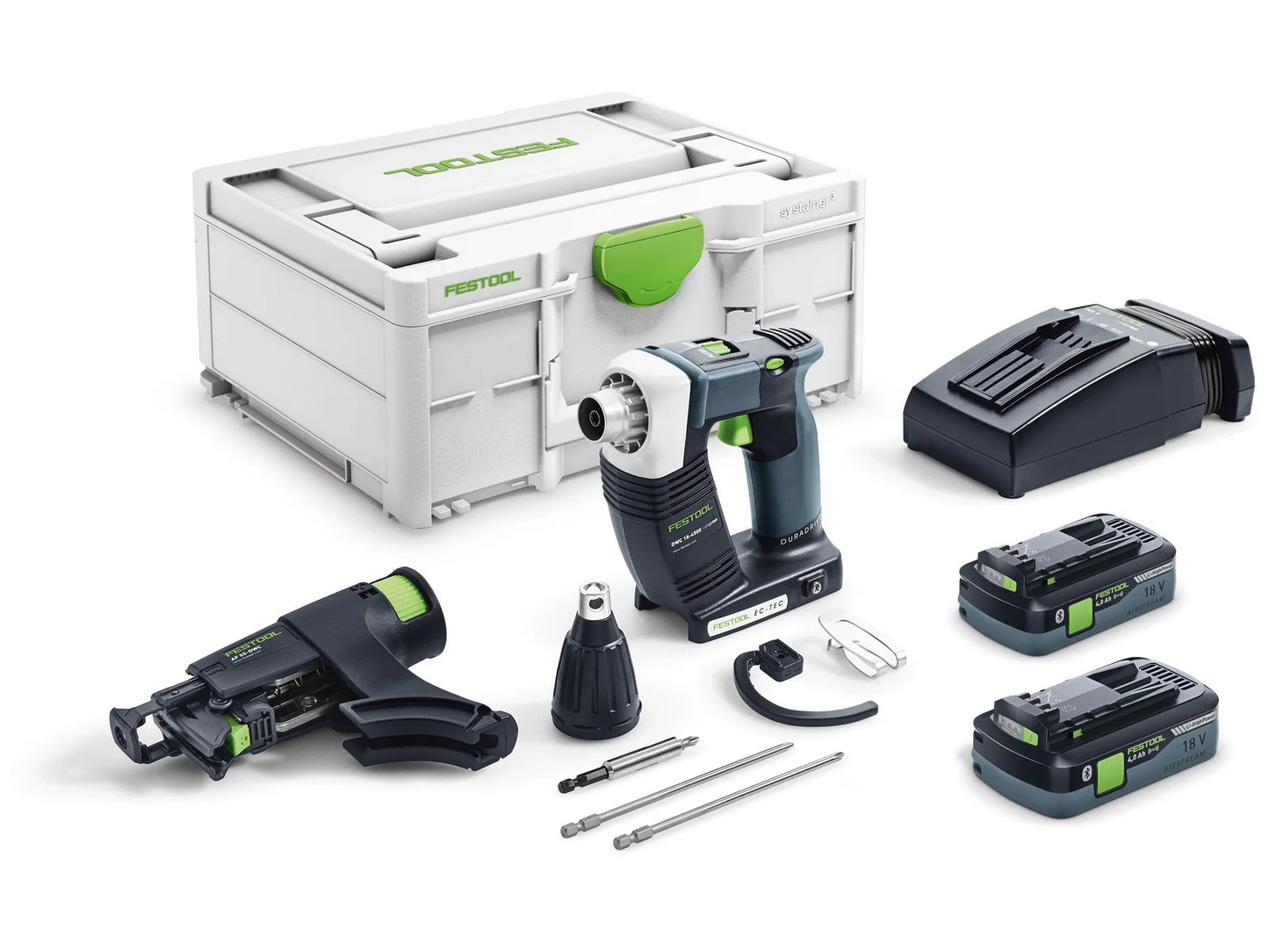 Wkrętarka do płyt kartonowo-gipsowych Festool DWC 18-4500 DURADRIVE