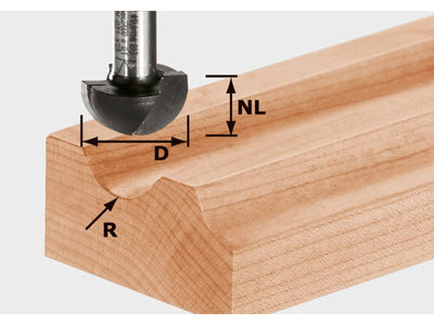 Frez do rdzeni Festool 12,7/14/44 mm