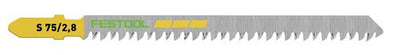 Blades for jigsaw Festool 75 mm 2.8 mm 20 units