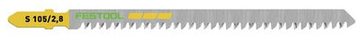 Blades for jigsaw Festool 105 mm 2.8 mm 5 units