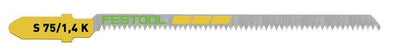 Blades for jigsaw Festool 75 mm 1.4 mm 4 units
