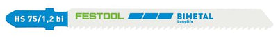 Blades for jigsaw Festool 75 mm 1.2 mm 5 units