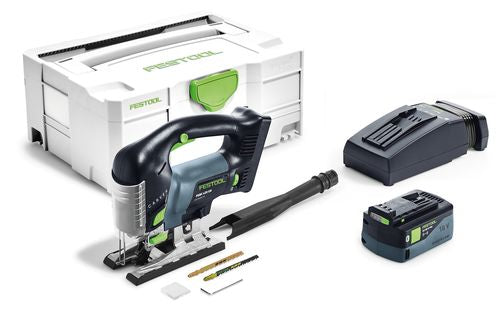 Jigsaw Festool PSBC 420 Li 5.2 EBI-Plus CARVEX 18 V 1x5.2 Ah accu.