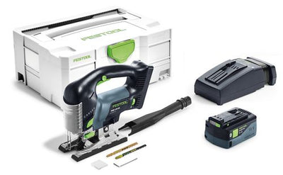 Jigsaw Festool PSBC 420 Li 5.2 EBI-Plus CARVEX 18 V 1x5.2 Ah accu.