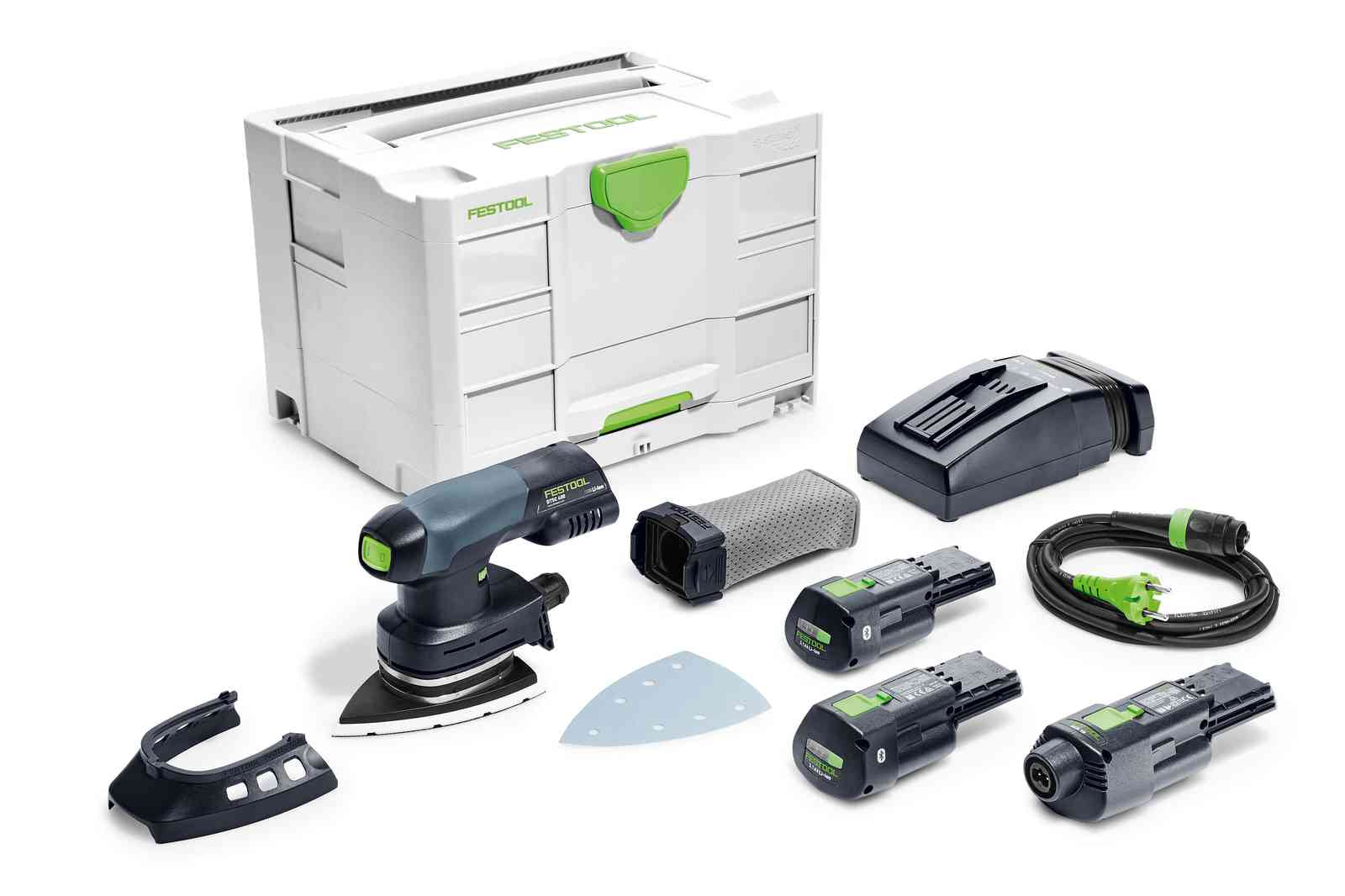 Orbital sander Festool DTSC 400 Li 3.1 I-Set 18 V 2x3.1 Ah accu.