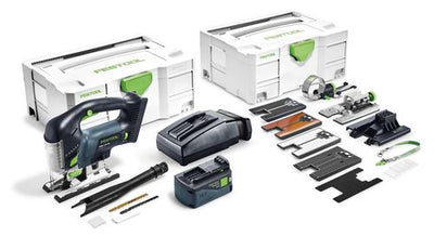Jigsaw Festool PSBC 420 Li 5.2 EBI-Set CARVEX 18 V 1x5.2 Ah accu.