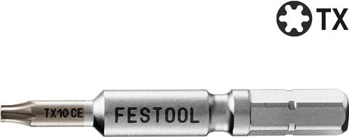 Screwdriver Bit Festool TX 10-50 CENTRO/2 TX10 2 units