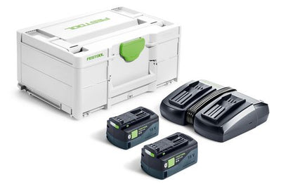 Accessory set Festool SYS 18V 2x5.0/TCL 6 DUO 18 V 2x5.0 Ah accu.