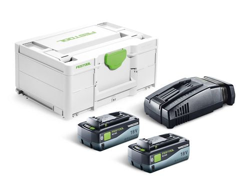 Accessory set Festool SYS 18V 2x8.0/SCA16 18 V 2x8.0 Ah accu.