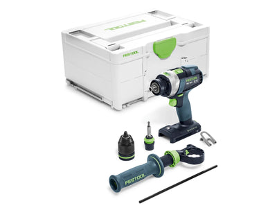 Wiertarko-wkrętarka udarowa akumulatorowa Festool TPC 18/4 QUADRIVE 18 V