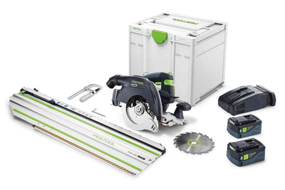 Cordless circular saw Festool HKC 55 5.2 EBI-Set-FSK 420 18 V 2x5.2 Ah accu.