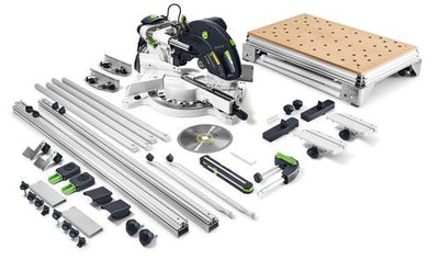 Compound mitre saw Festool KS 120 REB-Set-MFT KAPEX