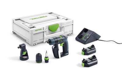 Drill driver Festool CXS 2.6-Set 10.8 V 2x2.6 Ah accu.