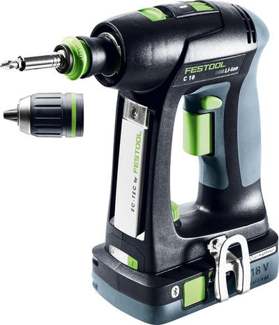 Drill driver Festool C 18 HPC 4.0 I-Plus 18 V 2x4.0 Ah accu.
