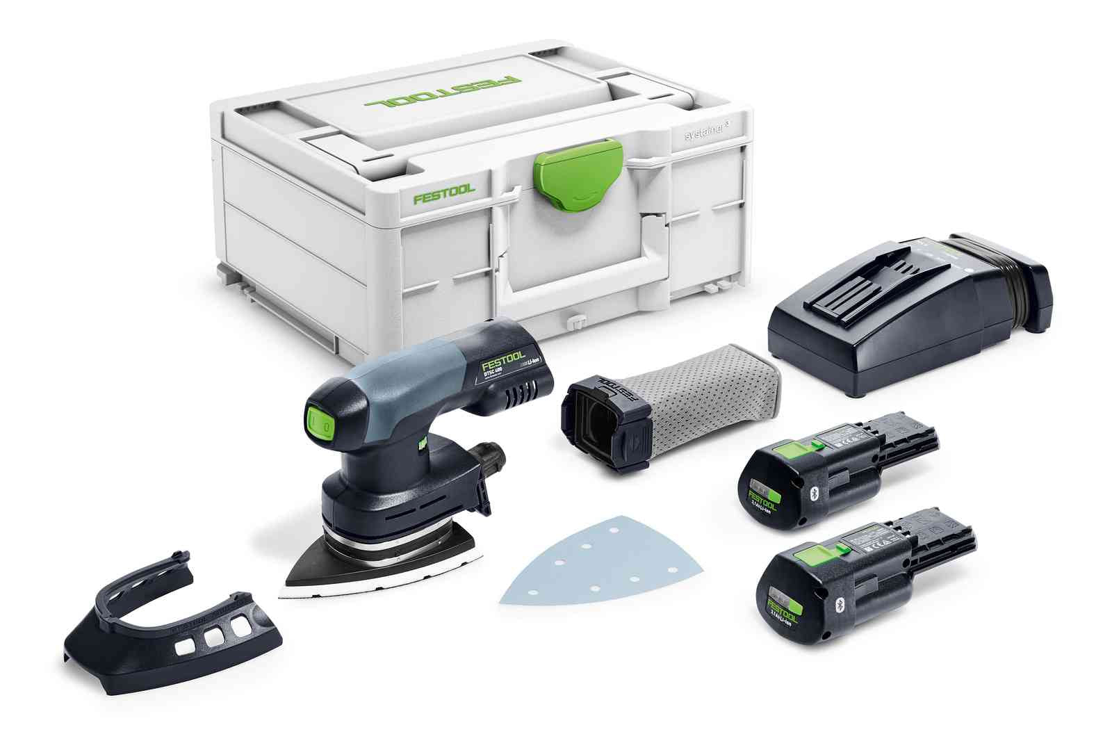 Cordless multisander Festool DTSC 400 3.1 I-Plus 18 V 2x3.1 Ah