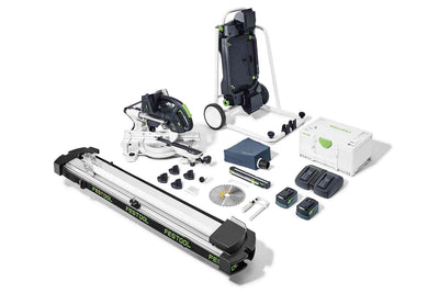 Compound mitre saw Festool KSC 60 EB 5.0 I-UG-Set KAPEX 2x18V 2x5.0 Ah accu. + TCL 6 DUO