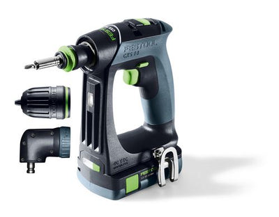 Drill driver Festool CXS 18 C 3.0-Set 18 V 2x3.0 Ah accu.