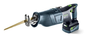 Cordless Reciprocating Saw Festool RSC 18 5.0 EB-Plus  18 V 2x5.0 Ah accu.