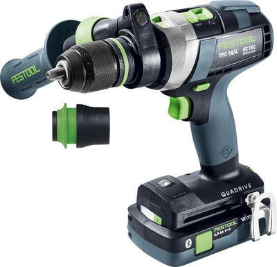 Cordless Impact Drill Festool QUADRIVE TPC 18/4 5.0/4.0 I-Plus  18 V 5.0 Ah + 4.0 Ah accu.
