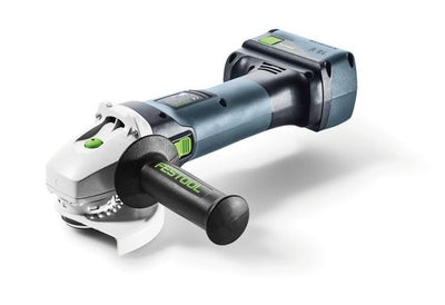 Cordless angle grinder Festool AGC 18-125 5.0 EBI-Plus  18 V 2x5.0 Ah accu.