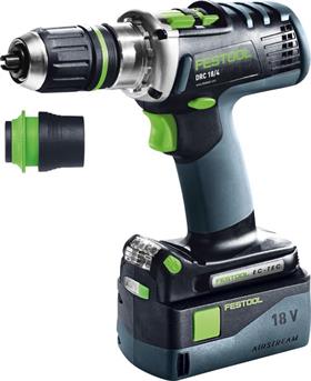 For screw drivers Festool DRC 18/4 Li 4.2 Set QUADRIVE 18 V 2x4.2 Ah accu.