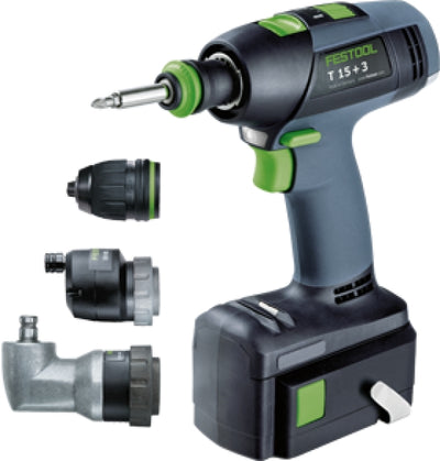 For screw drivers Festool T 15+3 Li 4.2 Plus 14.4 V 2x4.2 ah accu.