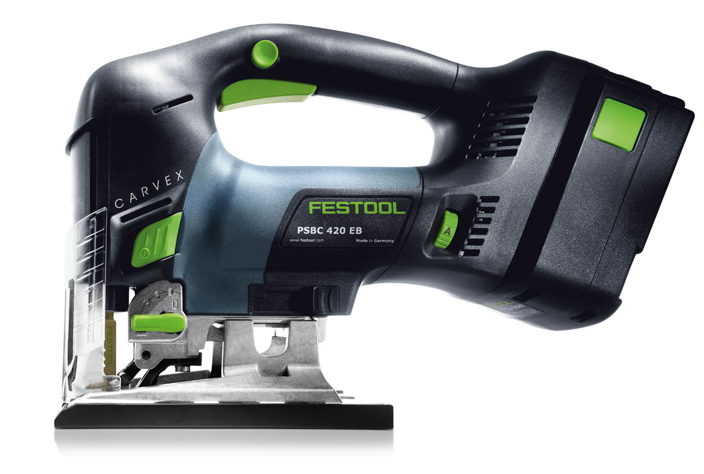 Cordless jigsaw Festool PSBC 420 EB/GG-Plus Li 18 CARVEX 18 V 1x4.2 Ah accu.