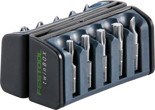 Screwdriver bit set Festool twinBOX BB-MIX 10 units