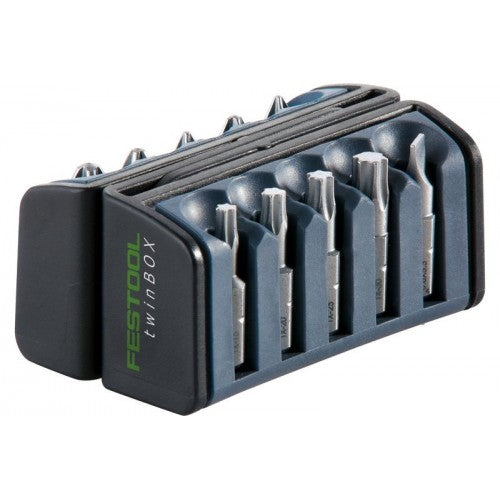 Screwdriver bit set Festool twinBOX BB-PZ 10 units