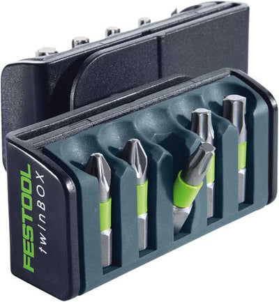 Screwdriver bit set Festool twinBOX impactplus-Mix/8x 8 units
