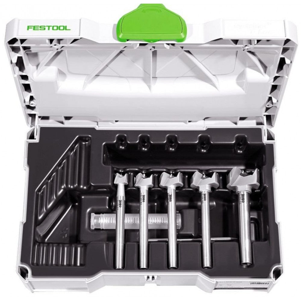 Drills for furniture set Festool ZOBO WD C SET5 15-35 S2