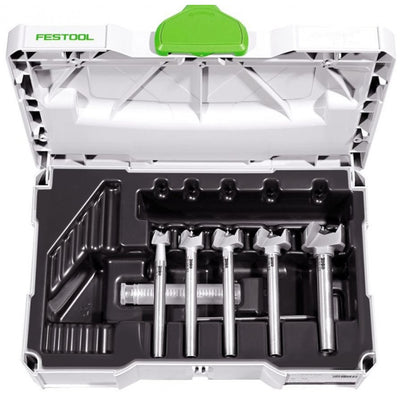 Drills for furniture set Festool ZOBO WD C SET5 15-35 S2