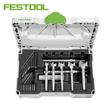Drills for furniture set Festool ZOBO WD C SETL 15-35 S2