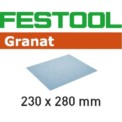 Sand paper Festool 230x280 mm P60 50 units