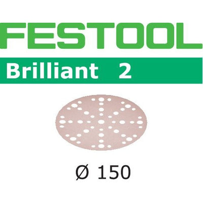 Sandpaper for random orbit sanders Festool STF 150 mm 48 P220 BR2 100 units