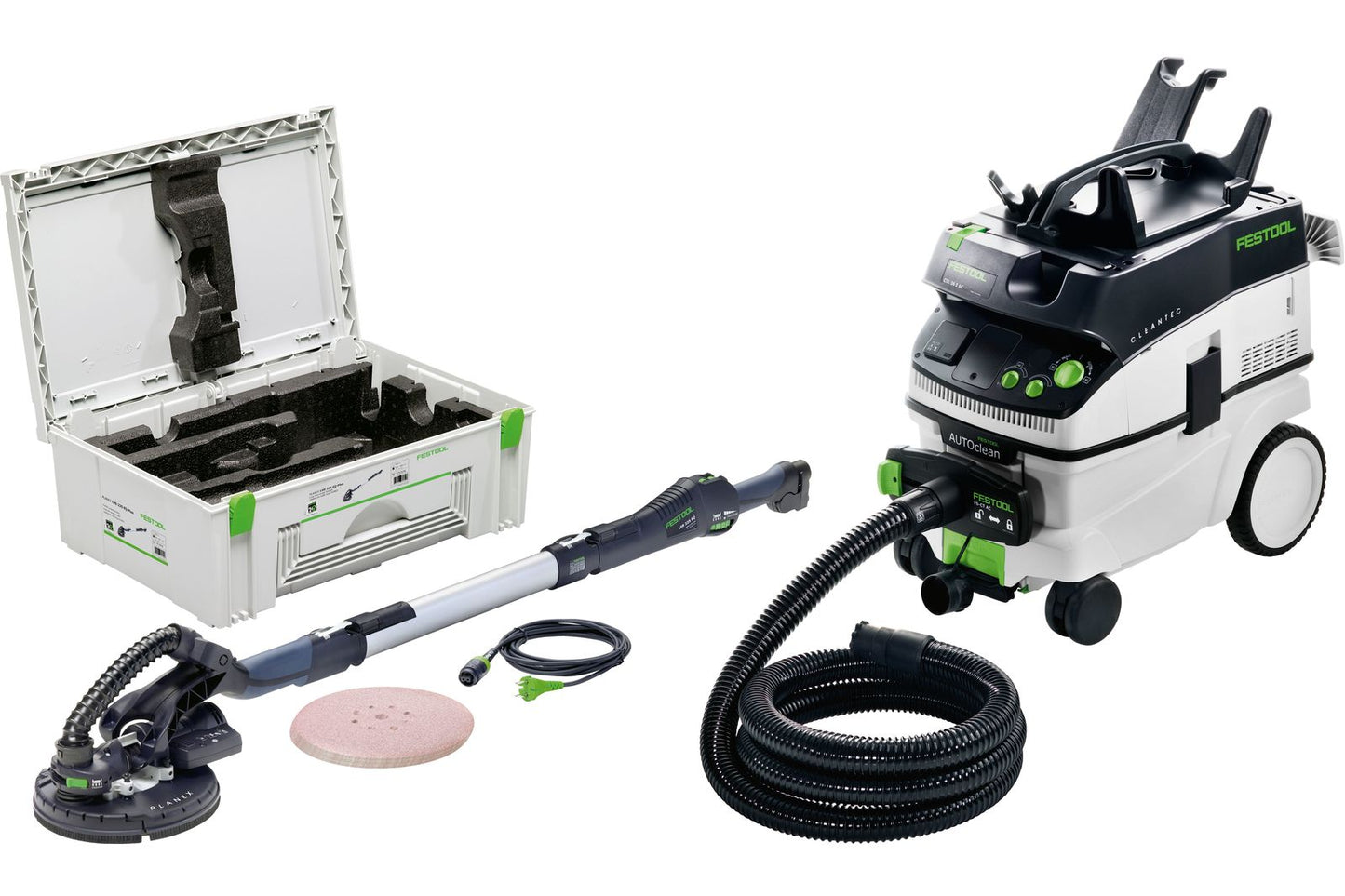 Wall sander set Festool (sander ''Giraffe'' LHS 225-SW and vacuum cleaner CTL36-Set)
