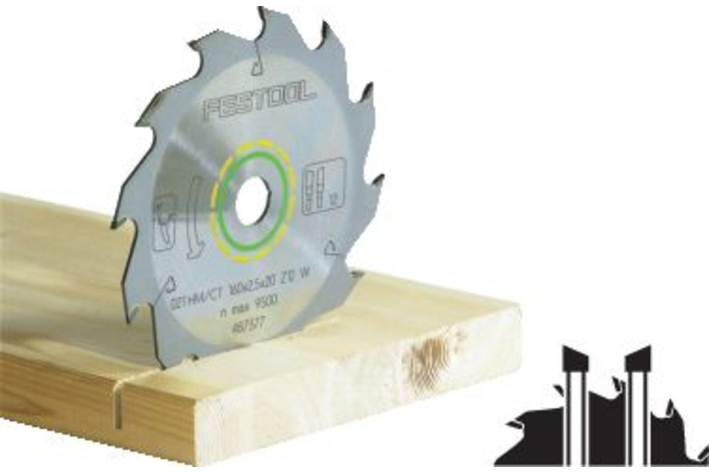 Sawing disc Festool 350x3.5x30.0 mm Z24 10°