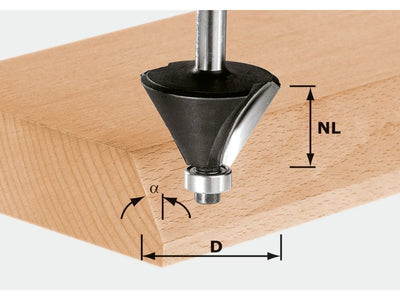 Frez do fazowania Festool 25,1/70 mm z łożyskiem
