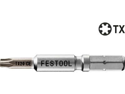 Końcówka wkrętakowa Festool TX 20-50 CENTRO/2; TX20; 2 sztuki