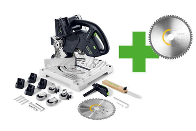 Compound mitre saw Festool SYMMETRIC SYMC 70 EB-Basic Mt Edt 2x18 V (without battery and charger)