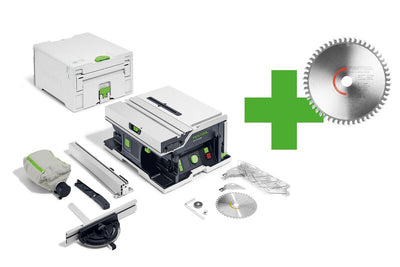 Table saw Festool CSC SYS 50 EB-Basic Mt Edt 2x18 V (without battery and charger)