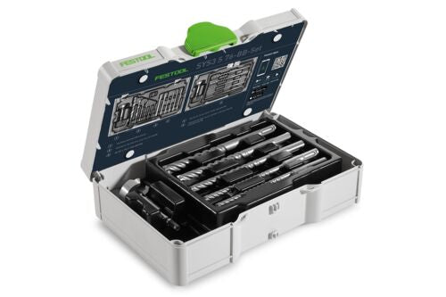 Set of drill bits and screwdrivers bits Festool SYS3 S 76-BB-Set 18 units