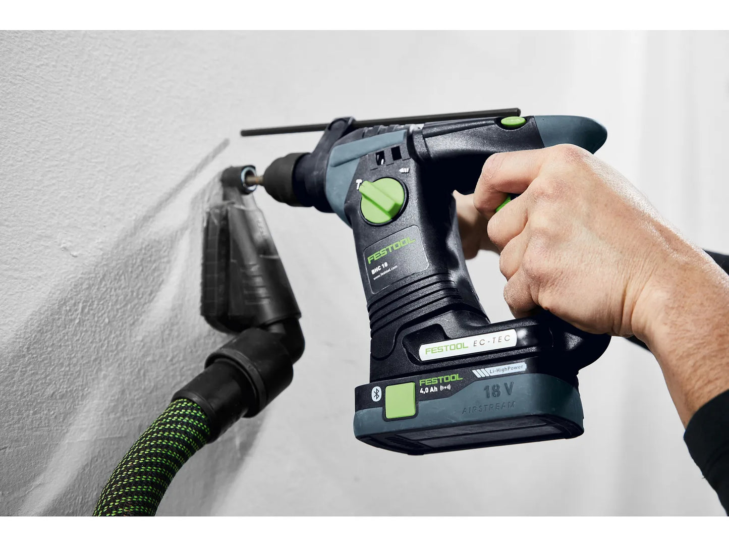 Akumulatorowy młot udarowo-obrotowy Festool BHC 18 HPC 4.0 I-Plus