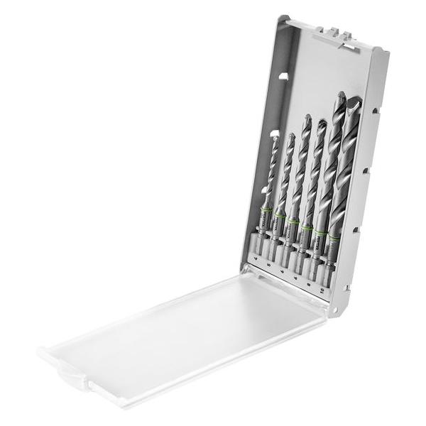 Concrete drill bit set Festool BKS SYS3 D4-10 CE/S 4-10 mm 5 units