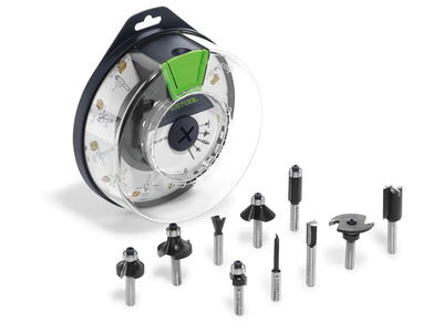 Zestaw frezów Festool Box-OF HW S8 Mix; 10 sztuk