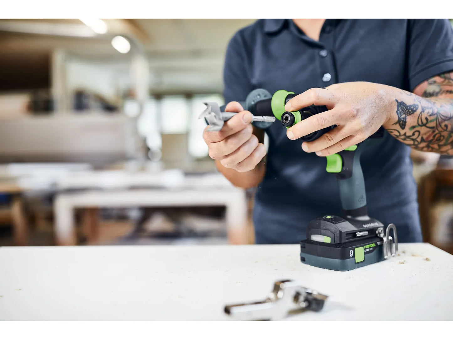 Wiertarko-wkrętarka akumulatorowa Festool TDC 18/4 QUADRIVE 18V
