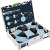 Papier ścierny Festool Granat; 80x133 mm; P60/80/120/180/220; 100 szt.
