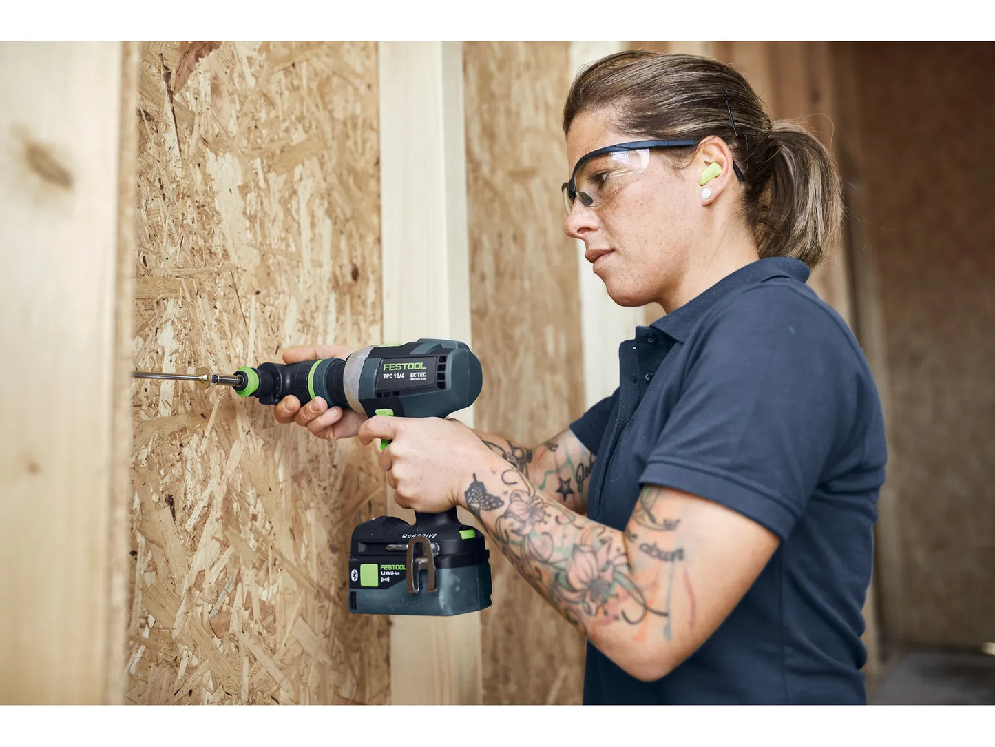 Wiertarko-wkrętarka akumulatorowa Festool TDC 18/4 QUADRIVE 18V